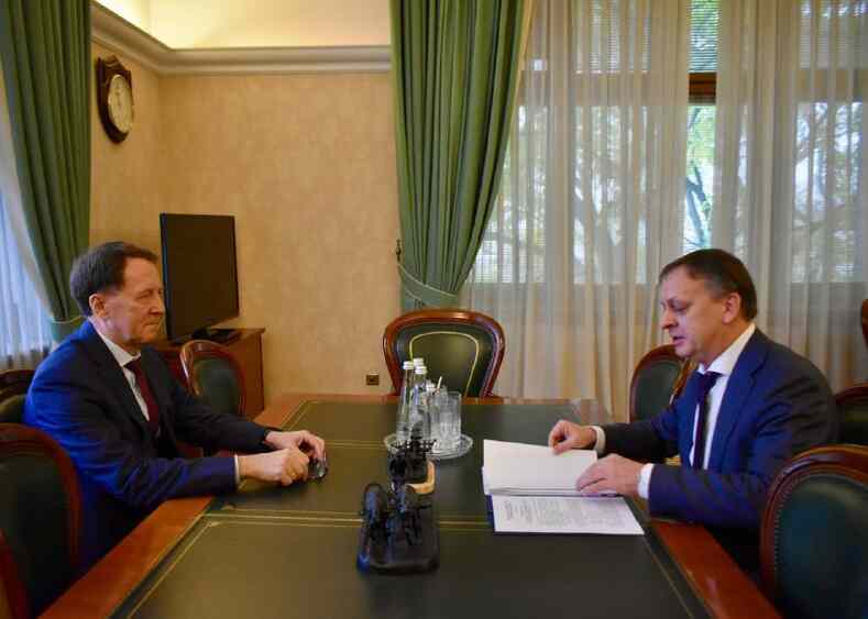 Встреча вице-спикера Госдумы с главой Росводресурсов